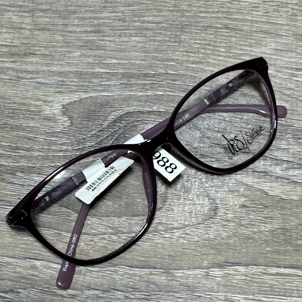 Roberto Steffani RS/S 14 COL 80 Eyeglasses Frames Purple‎ 50-16-140 RX Optical